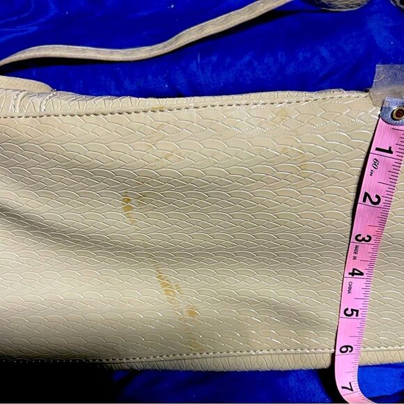 Steve Madden - Beige Reptile Leather - Duffle Purse - Picture 10 of 15